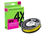 Linha Multifilamento SUFIX SFX 4 CARRIER BRAID - 135 Metros - Amarelo 0,18mm | 22lbs | PE 1.2