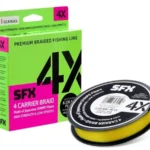 Linha Multifilamento SUFIX SFX 4 CARRIER BRAID - 135 Metros - Amarelo 0,18mm | 22lbs | PE 1.2